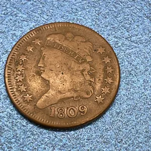 1809 Classic Head Half Cent