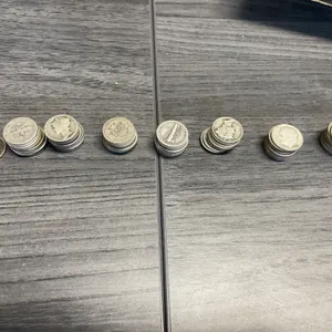 74-Count 90% Silver Dime Lot - Barber, Mercury & Roosevelt