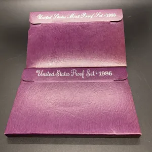 1986 and 1988 United States Proof Sets