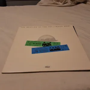 Vintage The Beatles at the Hollywood bowl vinyl record