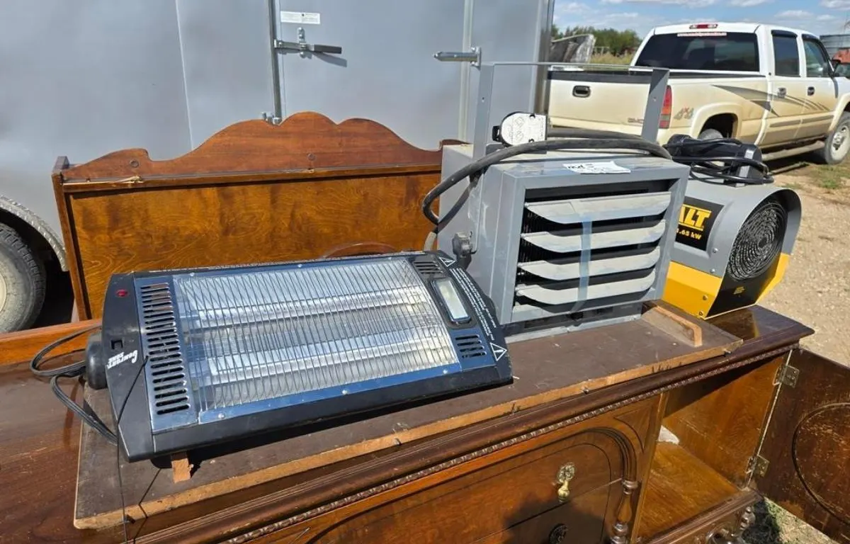 Assorted Portable Electric Heaters
UNRESERVED