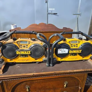 (2) DeWalt DC011 Worksite Radios
 UNRESERVED