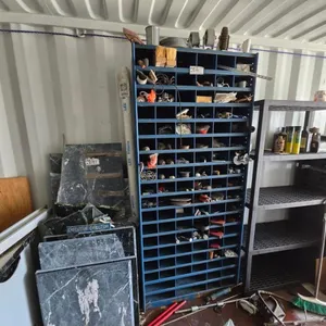 Steel Parts Bin with Assorted Shop Hardware
 UNRESERVED