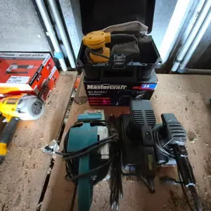 Assorted Corded Power Tools and Sanders
 UNRESERVED