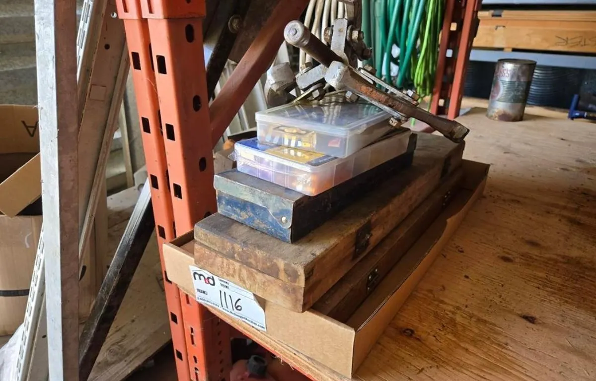 Tap & Die Set, Tools and Fuses
UNRESERVED