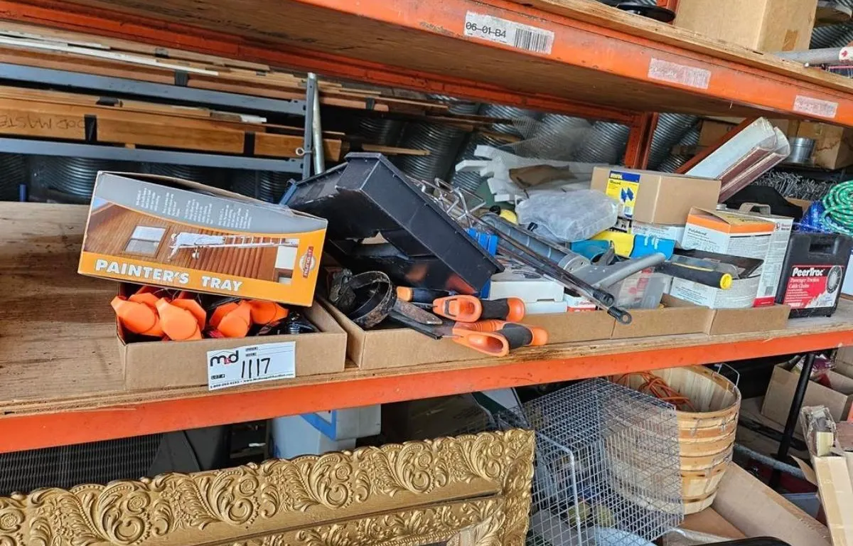 Assorted Shop Tools and Painter's Tray
UNRESERVED