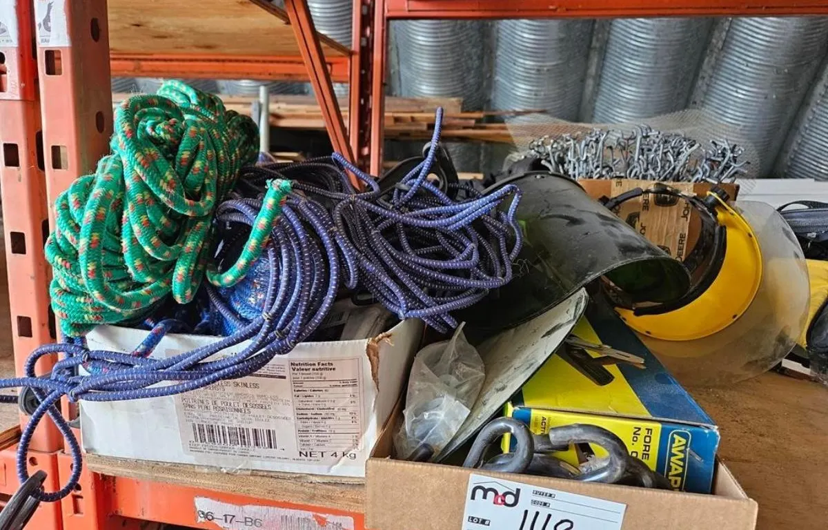 Assorted Rigging and Safety Equipment
UNRESERVED