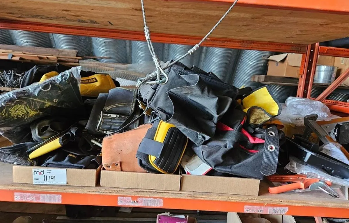 Assorted Tool Bags, Belts & Accessories
UNRESERVED