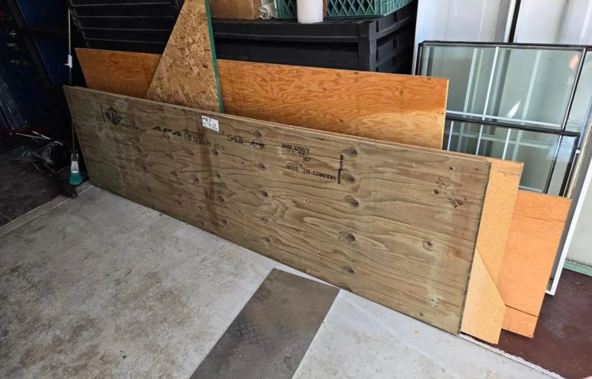 Assorted Plywood, OSB and Window Panels
UNRESERVED