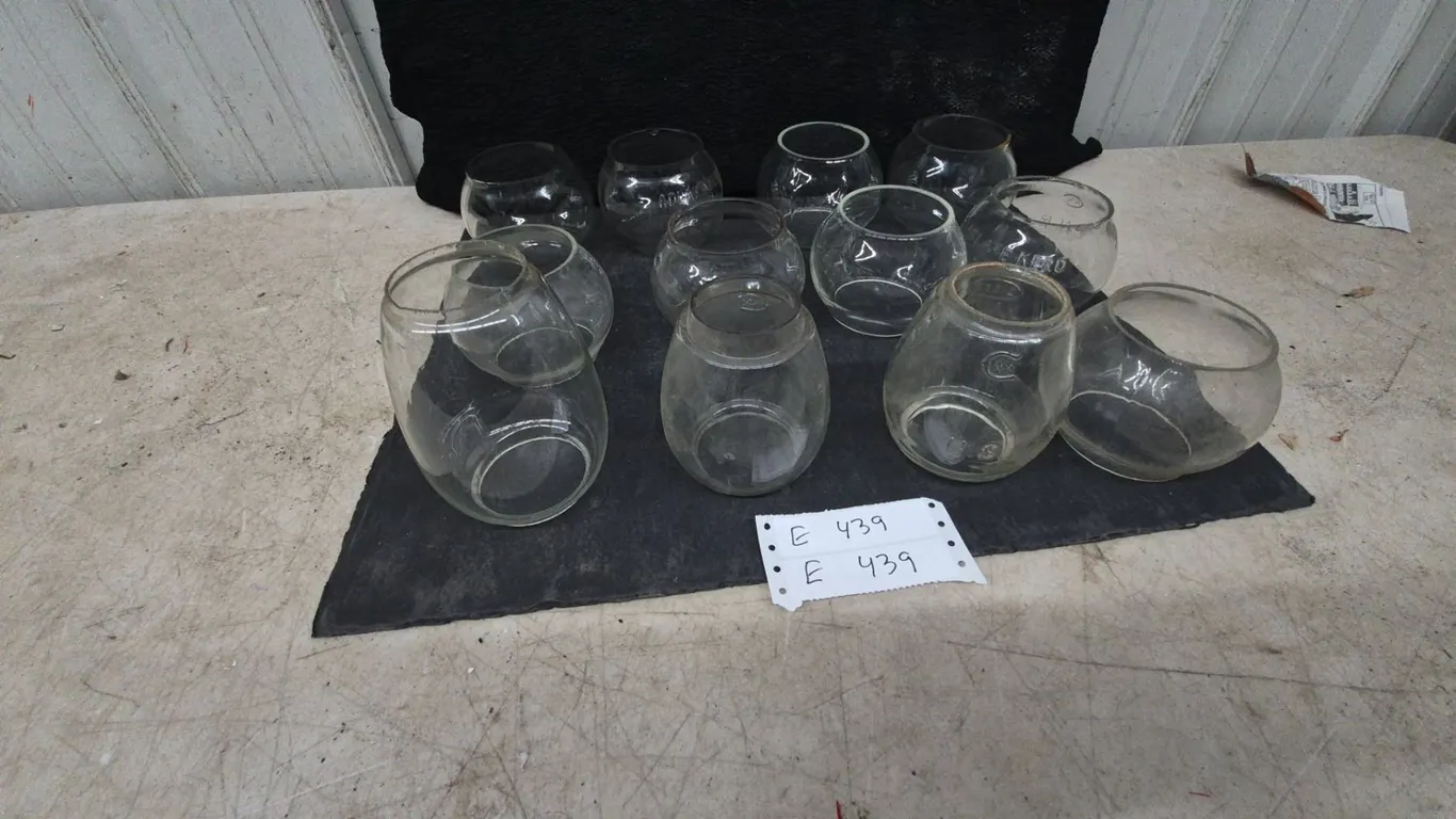 12 Clear Glass Lantern. Fonts