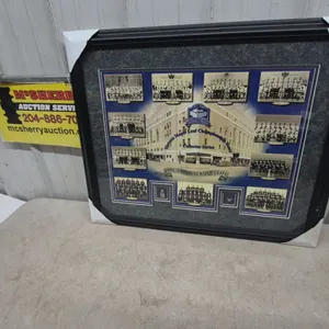 Toronto Maple Leaf Championship Years Collector Series Framed Print, 1931-1999. 26”×31”