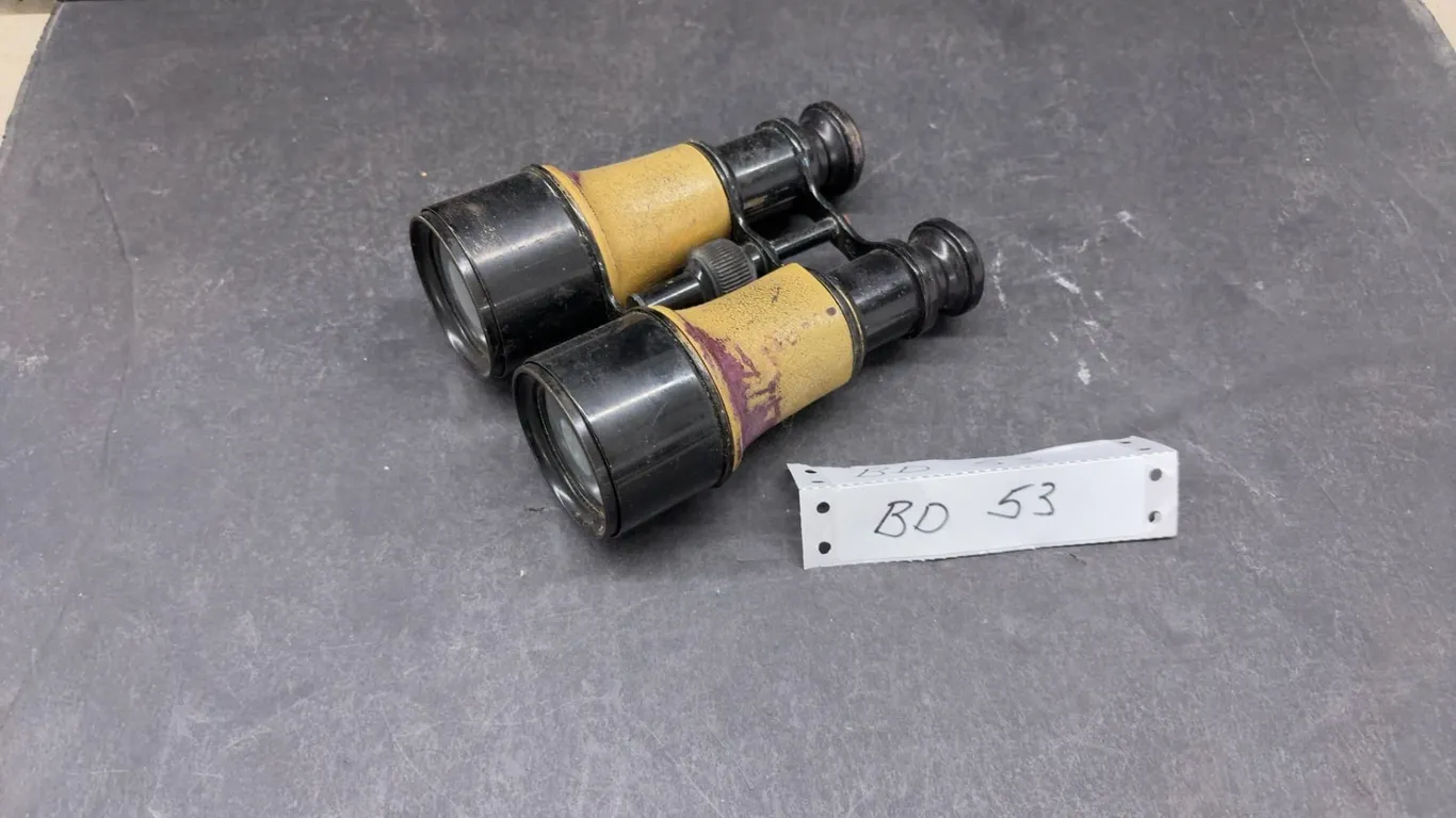 Antique WWI Type V Military Service Binocular, Works Great