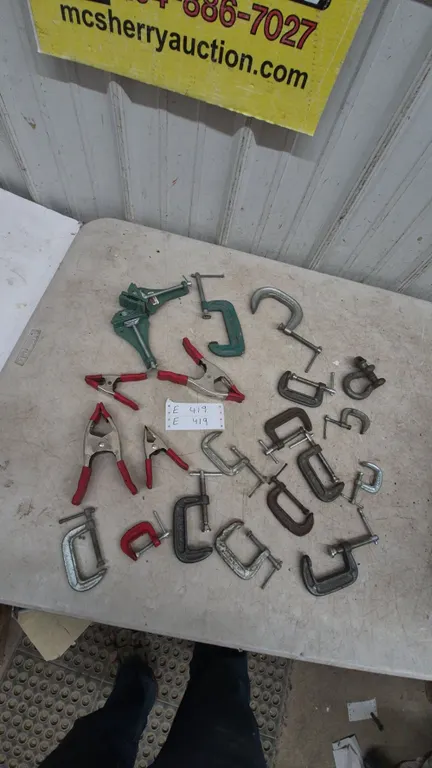 Assorted Clamps