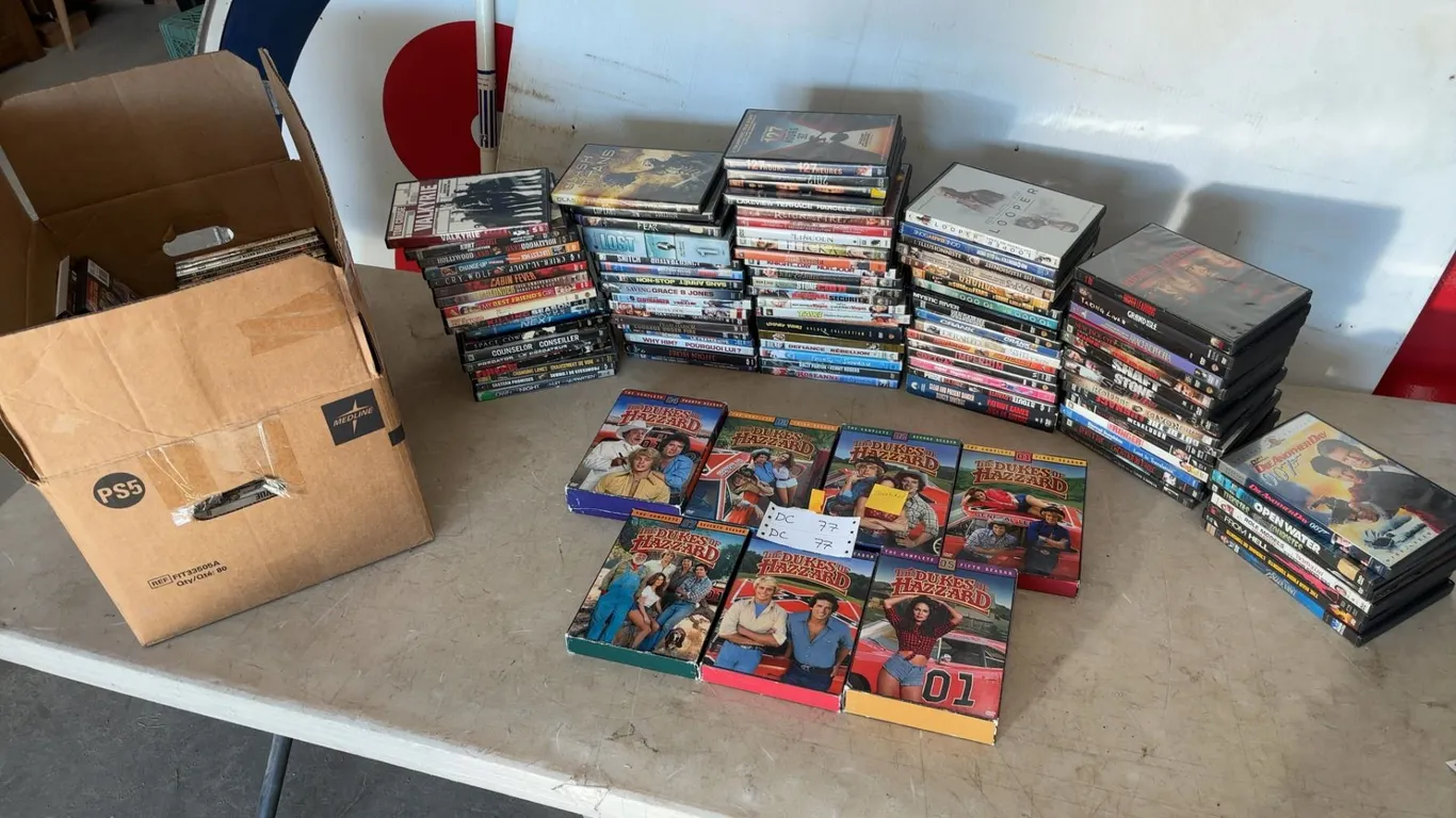 DVD Movie and TV Series Collection: Dukes of Hazzard, Lost, Predator, Valkyrie