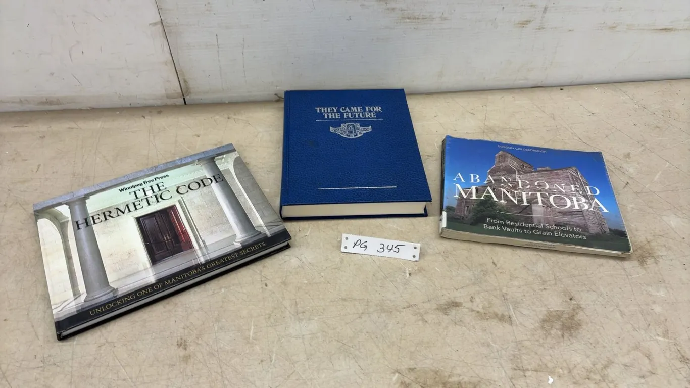 Local Teulon History Book, "The Hermetic Code," "Abandoned Manitoba"