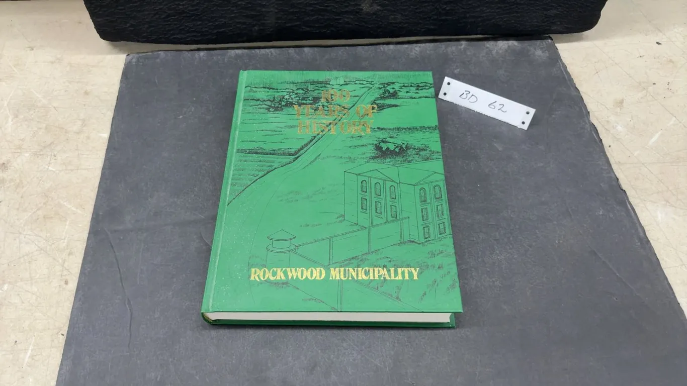 Vintage Rockwood, Manitoba Hardcover Town History Book