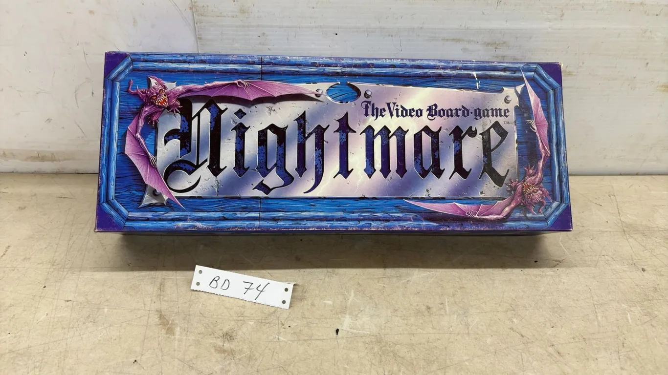 Vintage Nightmare Video Board Game by Chieftain Products Inc.