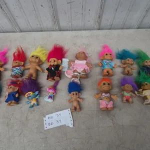 Assorted Troll Dolls: Dam, Russ, and DreamWorks