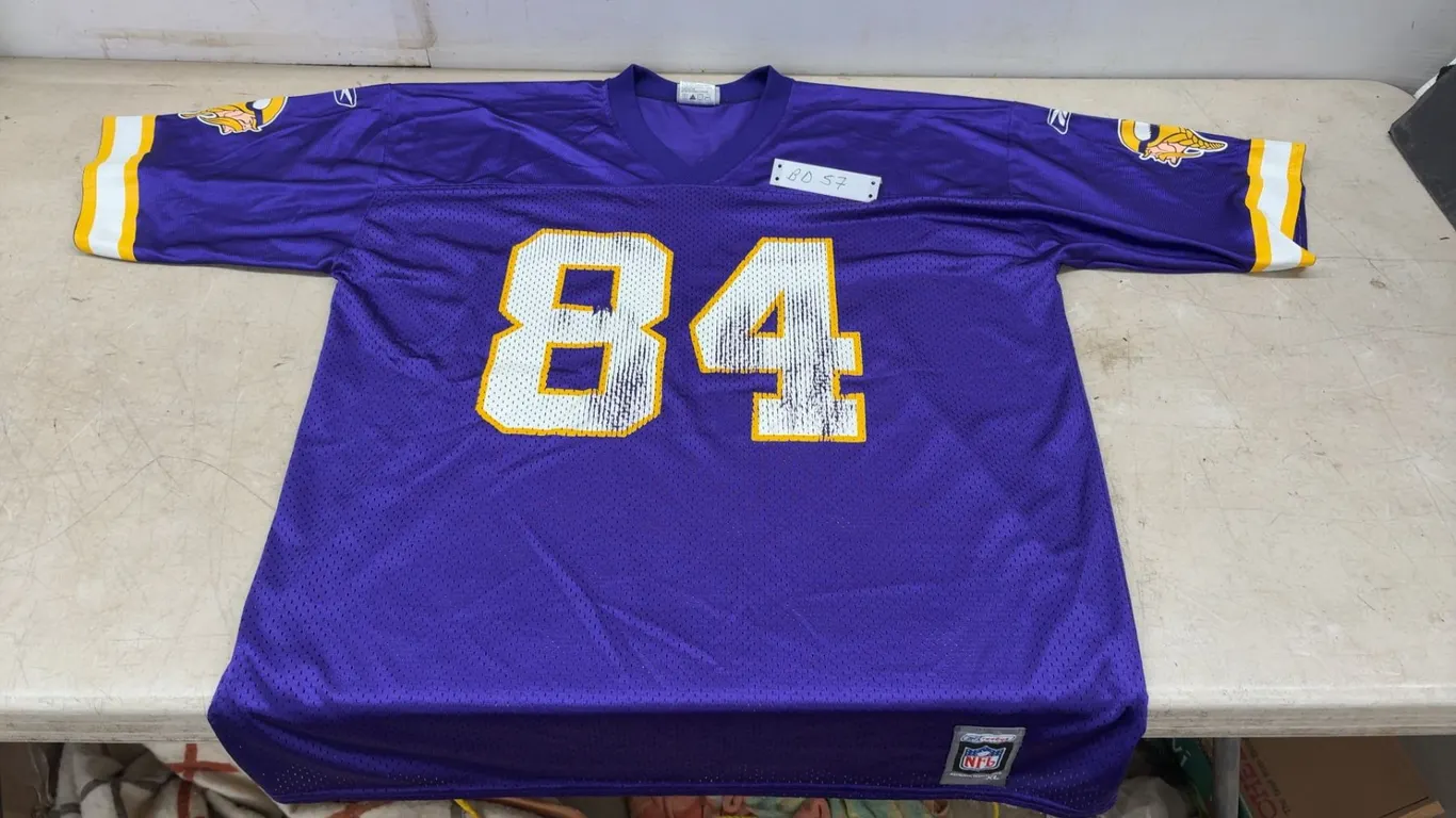 Vintage Minnesota Vikings Randy Moss Reebok Men's XL NFL Football Jersey