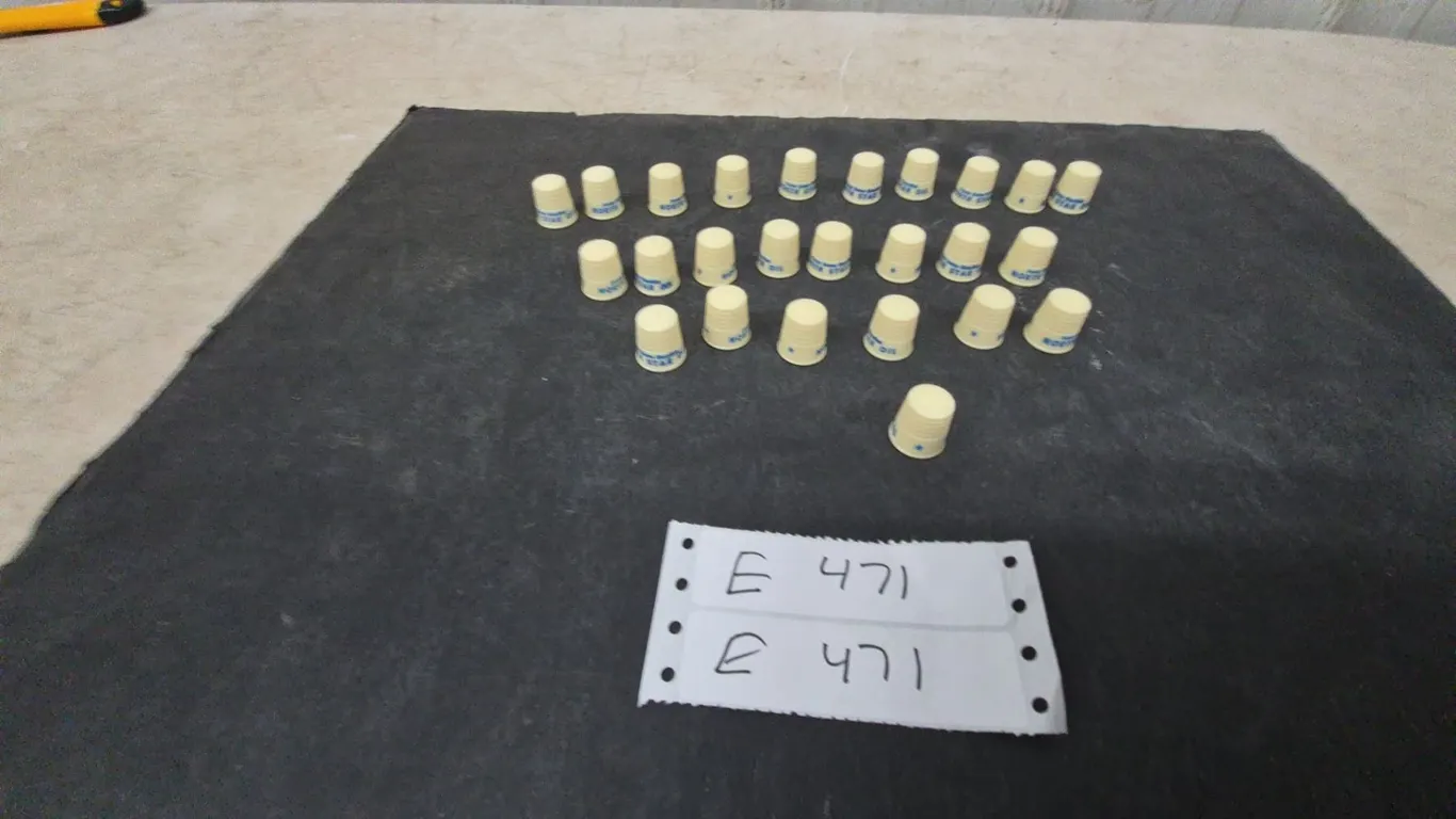 North Star Oil Thimbles, 25 Pieces