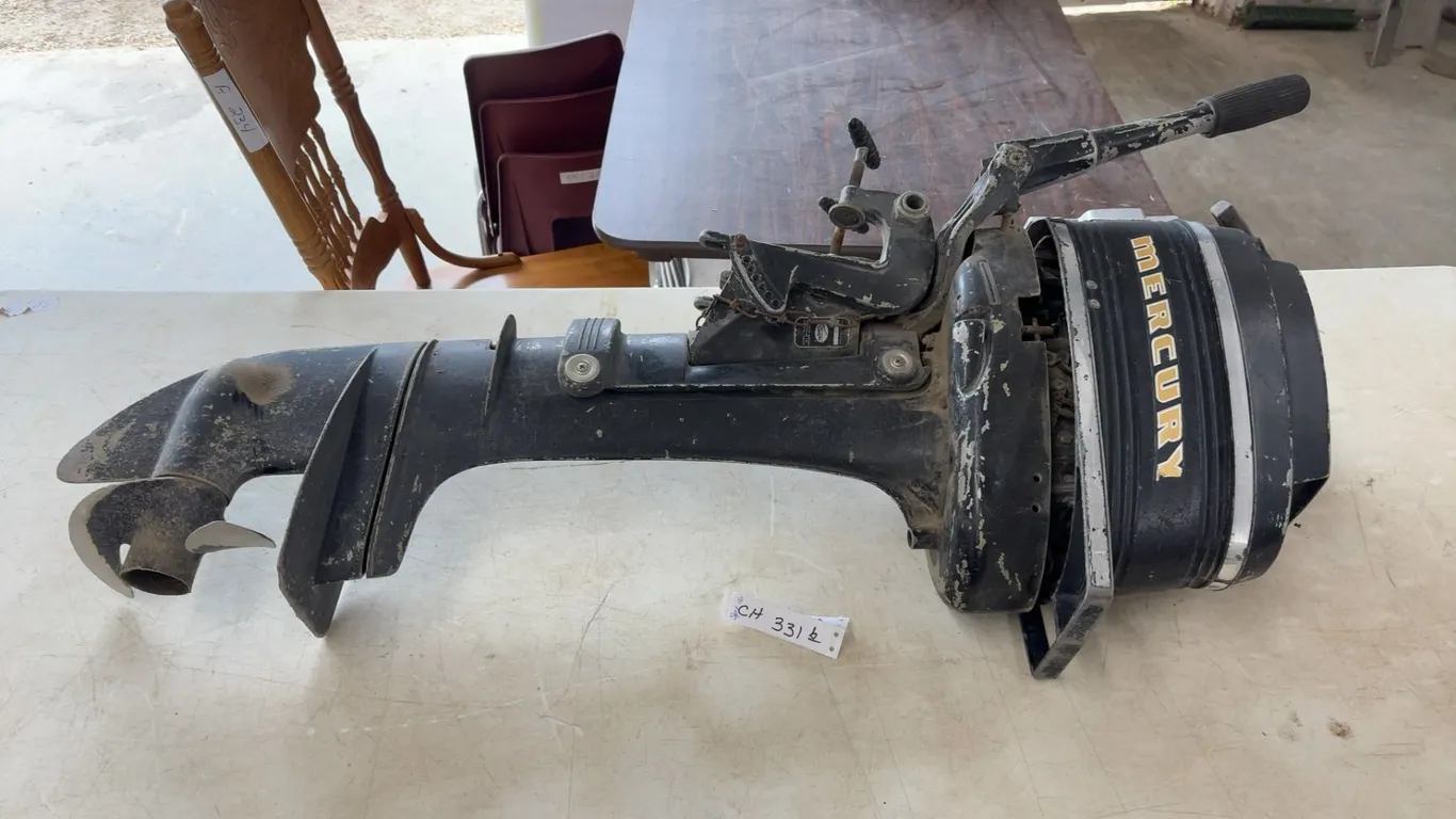 Mercury Merc 60 HP Outboard Motor, Late 1950s to Early 1960s