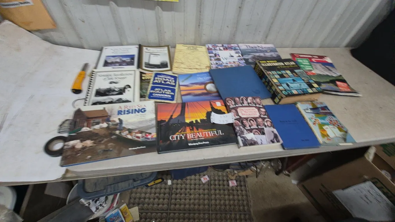 Lot of Books: Canadian Road Atlas, City Beautiful, Red Sea Rising