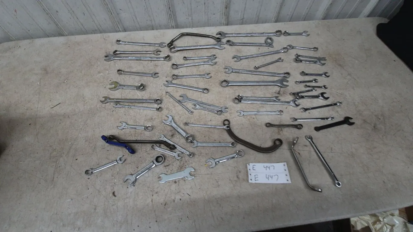 Assorted Wrenches and Tools, including Craftsman, S-K