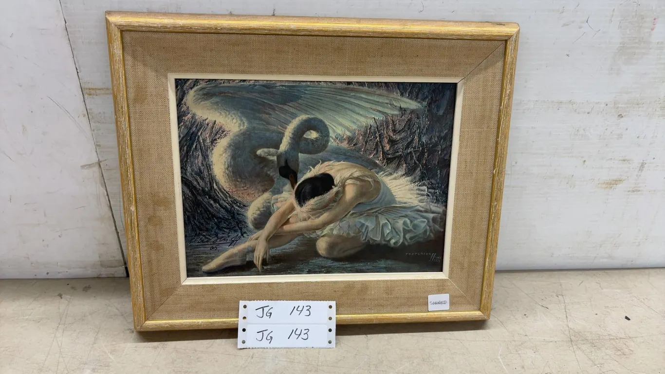 Tretchikoff Dying Swan: A Famous Mid-Century Artwork Inspired by Prima Ballerina Alicia Markova