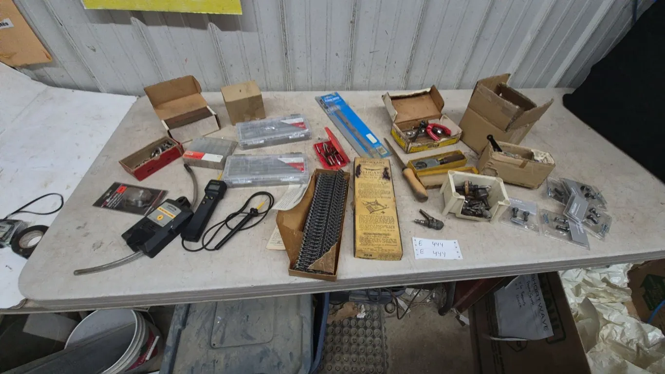 Zircon Electra Level, Delta Planer Knives, Alligator Steel Belt Lacing