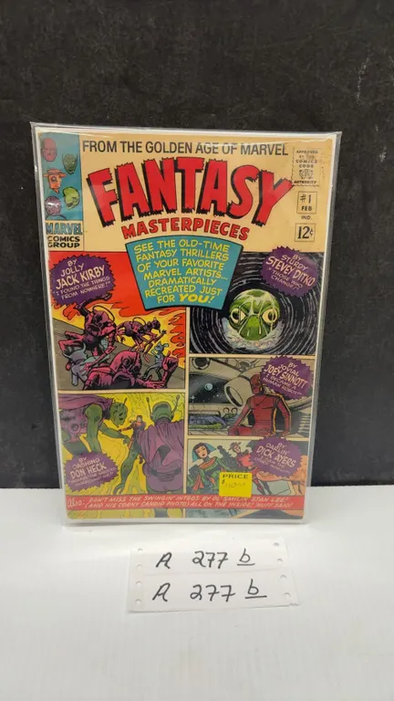 Marvel Comics Fantasy Masterpieces #1 February 1966 Golden Age Reprints Comic Book