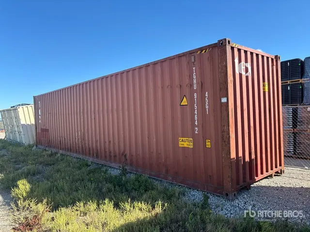 2007 40 ft High Cube Storage Container