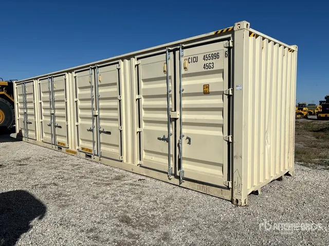 2022 40 ft High Cube Multi-Door Storage Container