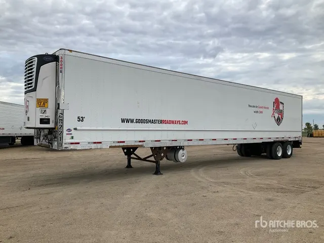 2018 Utility 3000R 53 ft x 102 in T/A Refrigerated Trailer