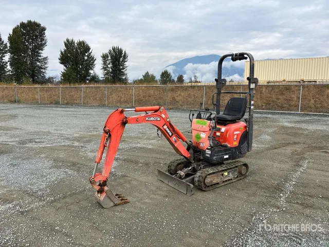 2018 Kubota K008-3 Mini Excavator