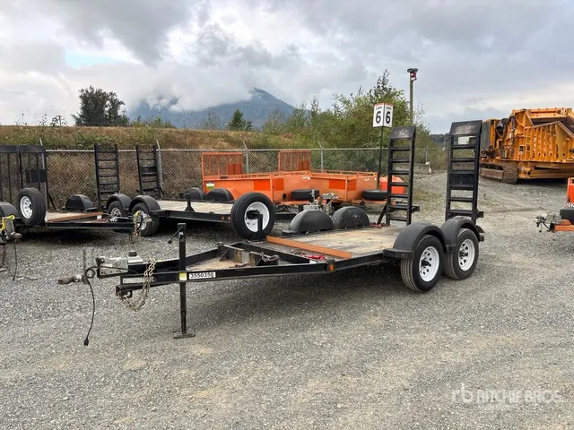 2019 Miska 5X10UT 10 ft T/A Equipment Trailer