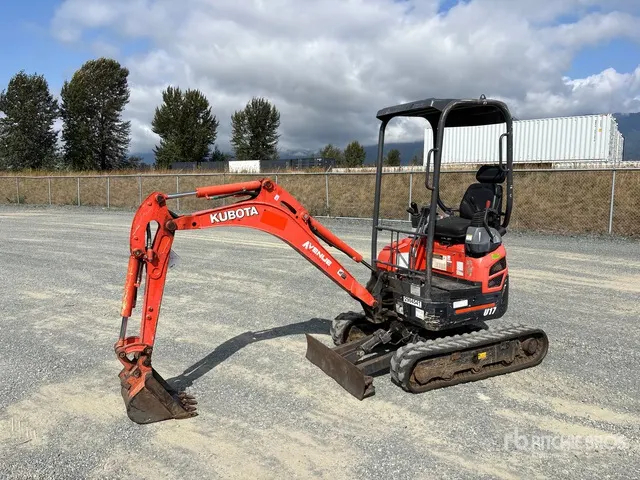 2019 Kubota U17VR1 Mini Excavator