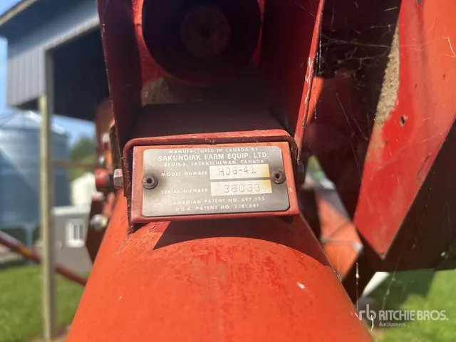 1984 Sakundiak HD6-41 6 in x 41 ft Grain Auger