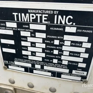 2008 Timpte Super Hopper 40 ft T/A Grain Trailer