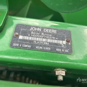 2009 John Deere 635F 35 ft Flex Combine Header