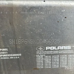 2012 Polaris Pro R 600 Snowmobile