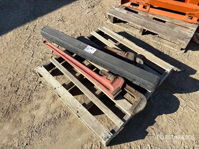 Quantity of (2) Pipe Wrench