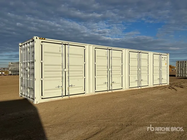 2026 40 ft High Cube Multi-Door Storage Container