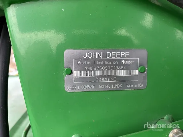 2003 John Deere 9750 STS Combine Harvester