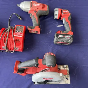 Milwaukee Skill Saw, Flashlight & Impact Drill