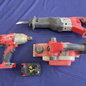 Milwaukee Impact Wrench, Planer & Sawzall