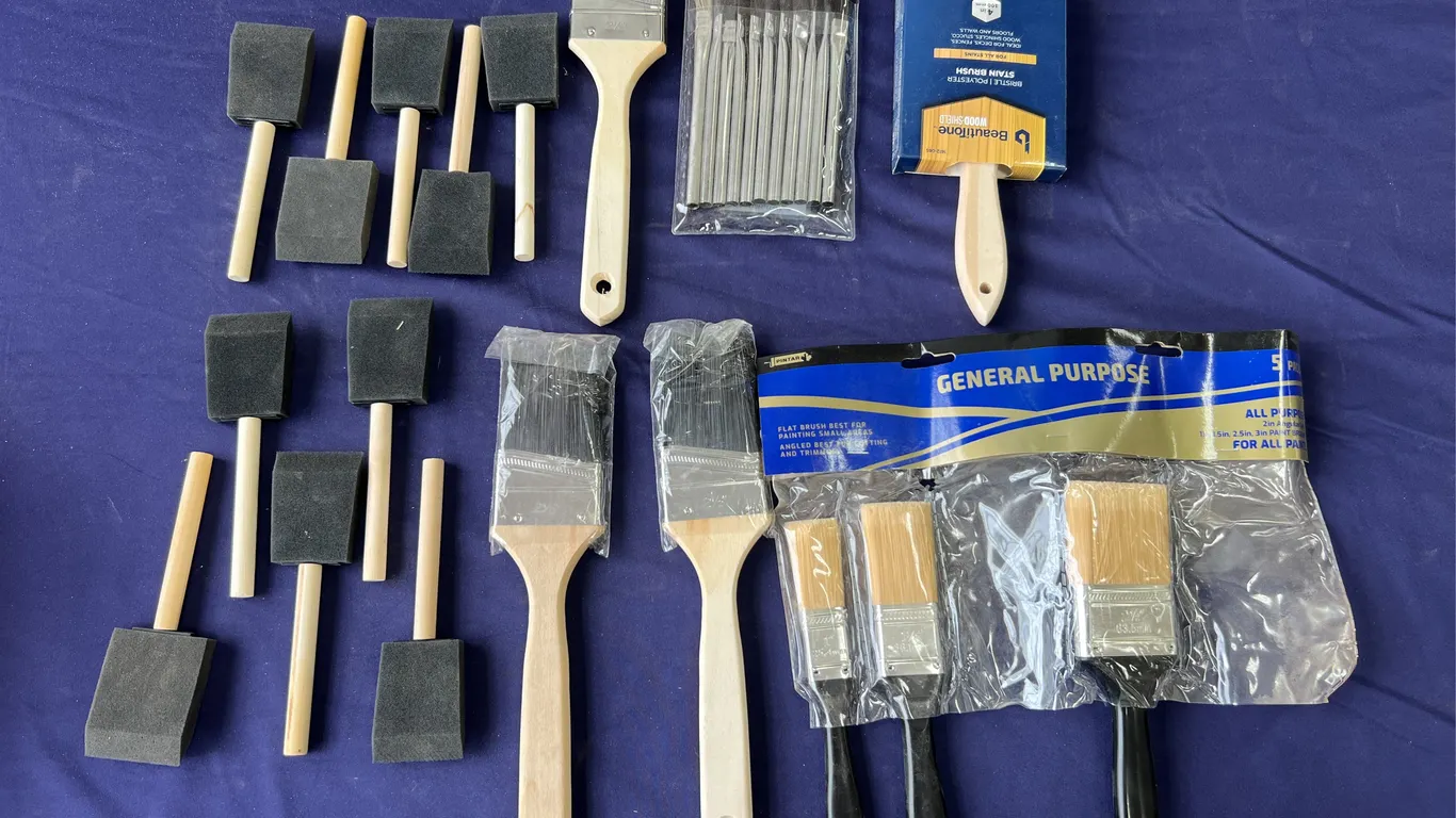 Box Of Paint Brushes