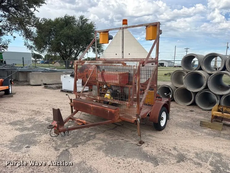 Traffic signal trailer