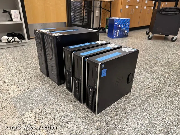 (5) HP computers
