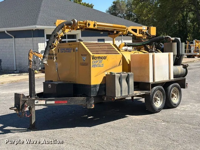 2016 Vermeer VX50-500 vacuum excavator