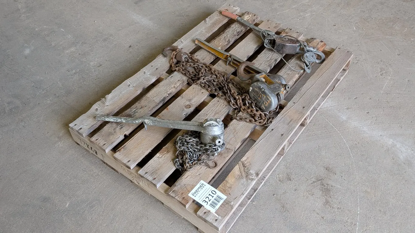 Pallet of Come Alongs